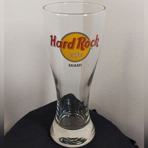 Hard Rock Cafe Miami 20 oz Pilsner Glass